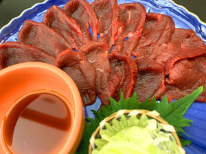 会津産馬刺し