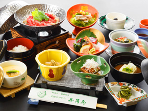 お膳(全9品)付き日帰りプラン