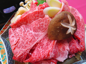 いしかわ牛のすき焼き