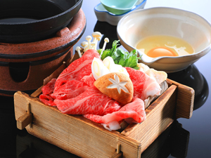 いしかわ牛のすき焼き