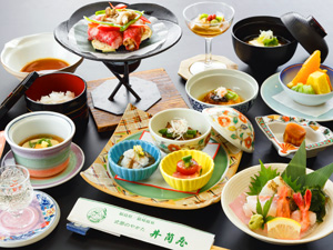 お膳(全10品)付き夜帰りプラン