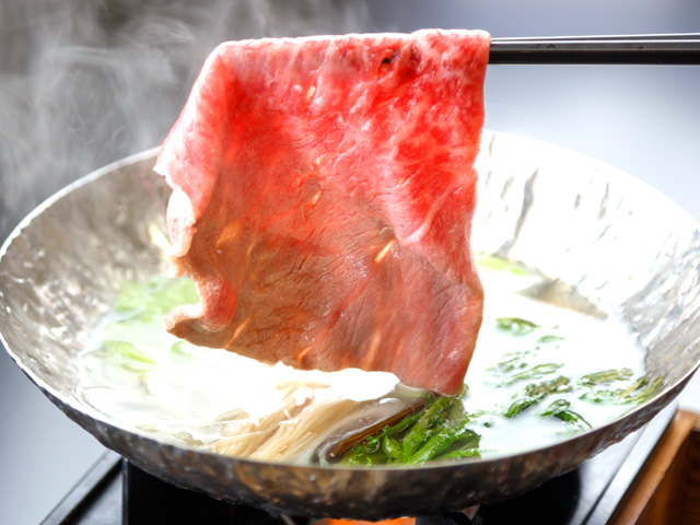 いしかわ牛のしゃぶしゃぶ