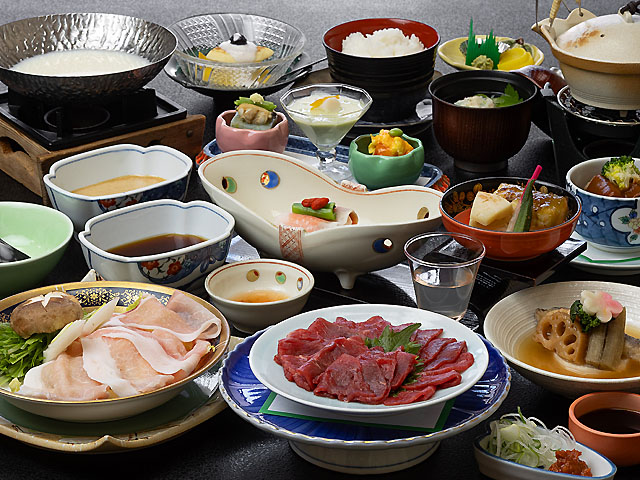 会津産馬刺し付プラン